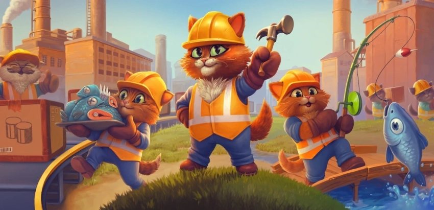 Симулятор «МурЗавод» создателей «Русов против Ящеров» отправит игроков на кошачий завод